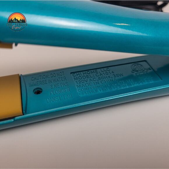 Chi Air Flat Iron 1" Ceramic Hair Straightener Teal CA1014 T47 NWOT - Picture 10 of 15